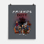 Stranger Friends-none matte poster-Conjura Geek