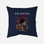 Stranger Friends-none removable cover w insert throw pillow-Conjura Geek