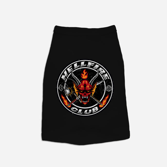 Hellfire Badge-dog basic pet tank-spoilerinc