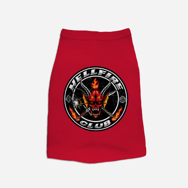 Hellfire Badge-dog basic pet tank-spoilerinc
