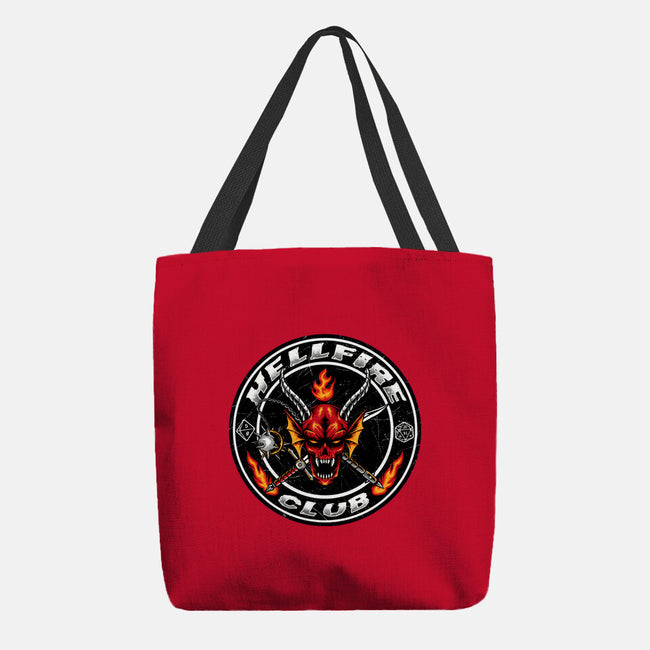 Hellfire Badge-none basic tote bag-spoilerinc