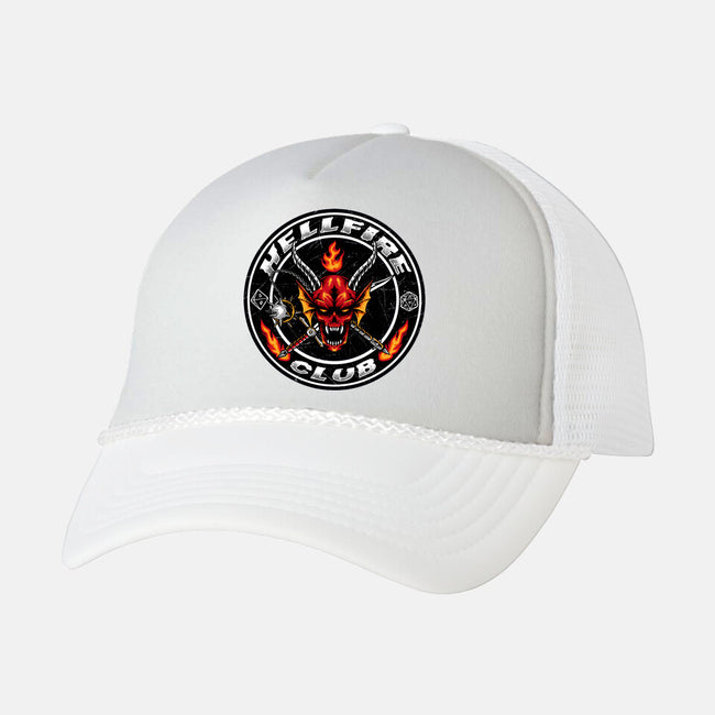 Hellfire Badge-unisex trucker hat-spoilerinc