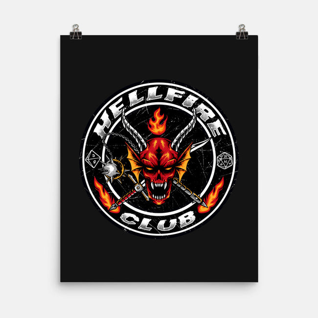 Hellfire Badge-none matte poster-spoilerinc