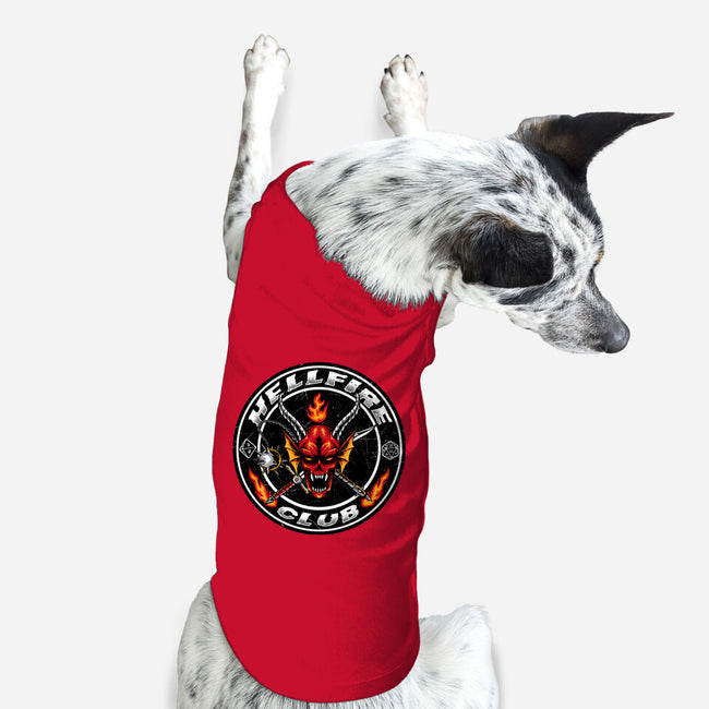 Hellfire Badge-dog basic pet tank-spoilerinc