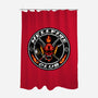 Hellfire Badge-none polyester shower curtain-spoilerinc