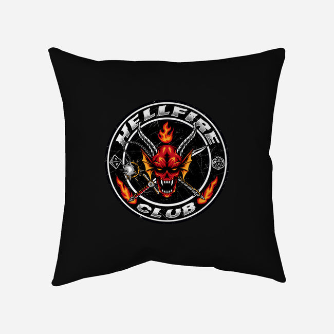 Hellfire Badge-none removable cover w insert throw pillow-spoilerinc