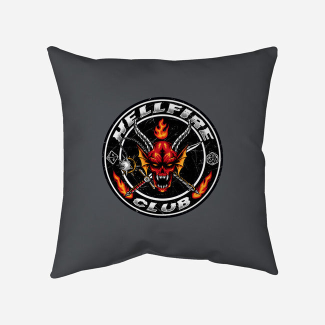 Hellfire Badge-none removable cover w insert throw pillow-spoilerinc