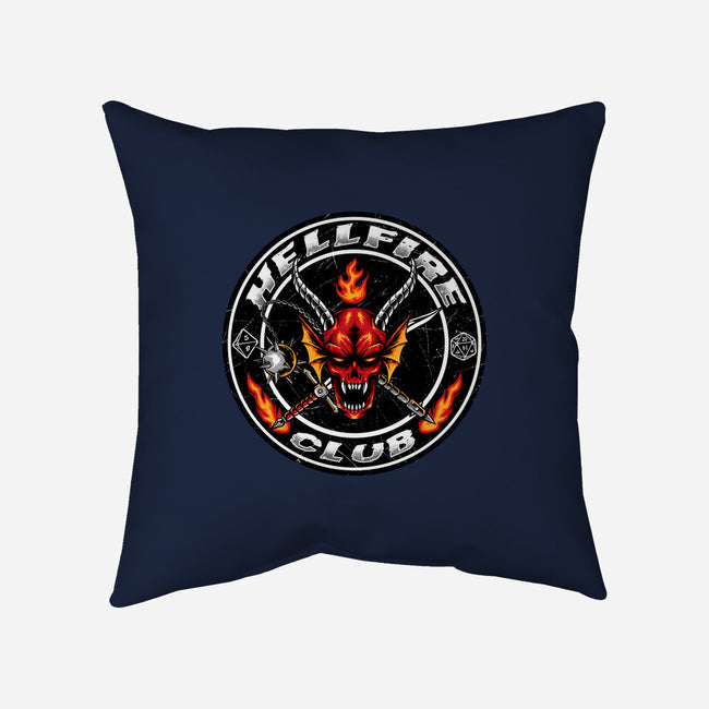 Hellfire Badge-none removable cover w insert throw pillow-spoilerinc