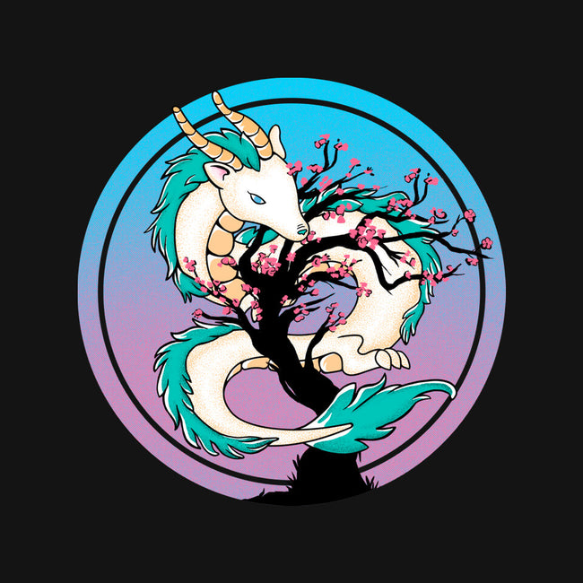 Sakura Dragon-none removable cover w insert throw pillow-leepianti