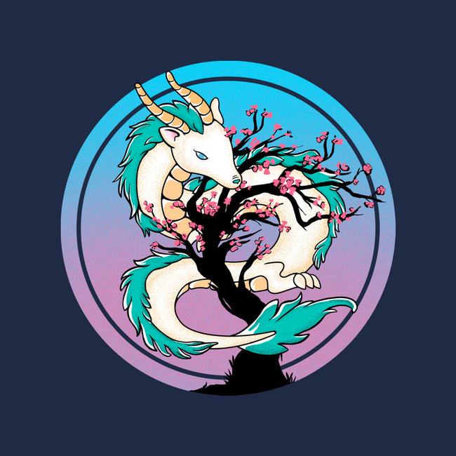 Sakura Dragon-womens fitted tee-leepianti