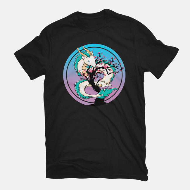 Sakura Dragon-mens heavyweight tee-leepianti