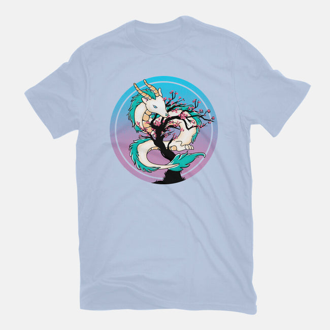 Sakura Dragon-womens basic tee-leepianti