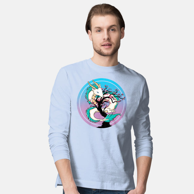 Sakura Dragon-mens long sleeved tee-leepianti