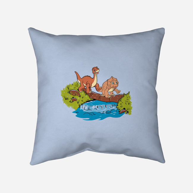 Another Time-none removable cover throw pillow-leepianti