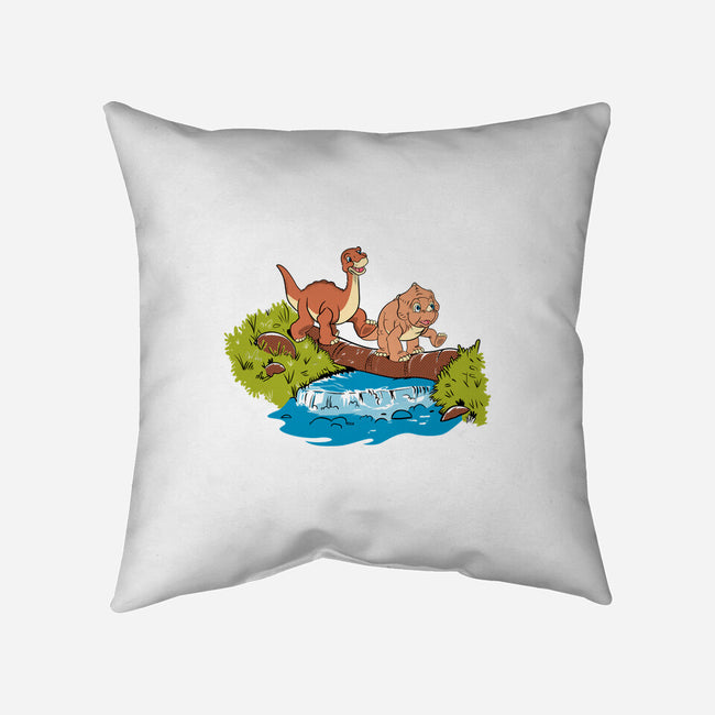 Another Time-none removable cover throw pillow-leepianti