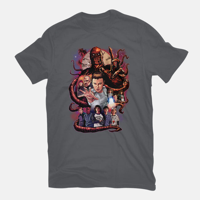 Inverted World-womens basic tee-Conjura Geek