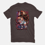 Inverted World-womens basic tee-Conjura Geek