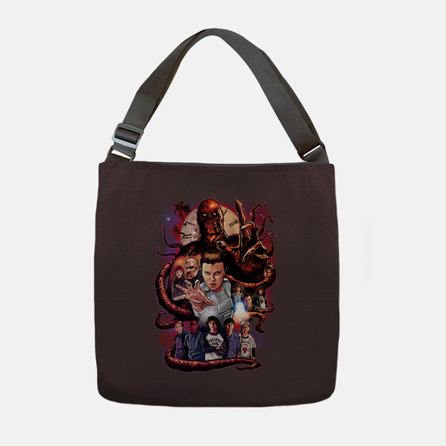 Inverted World-none adjustable tote bag-Conjura Geek