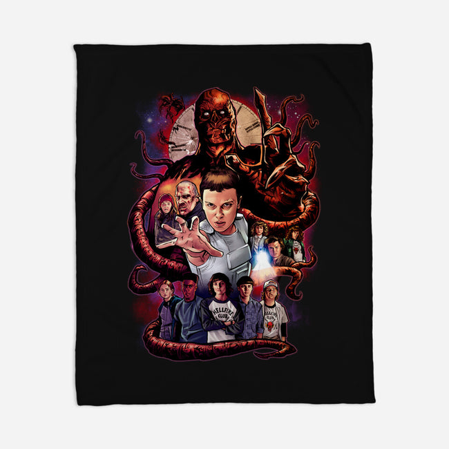 Inverted World-none fleece blanket-Conjura Geek