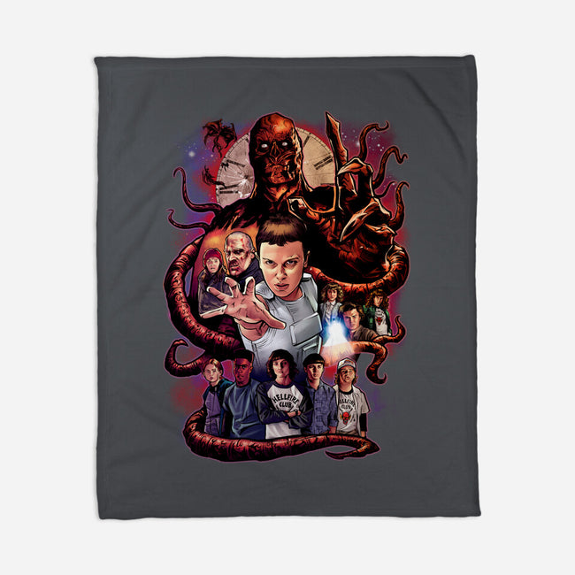 Inverted World-none fleece blanket-Conjura Geek