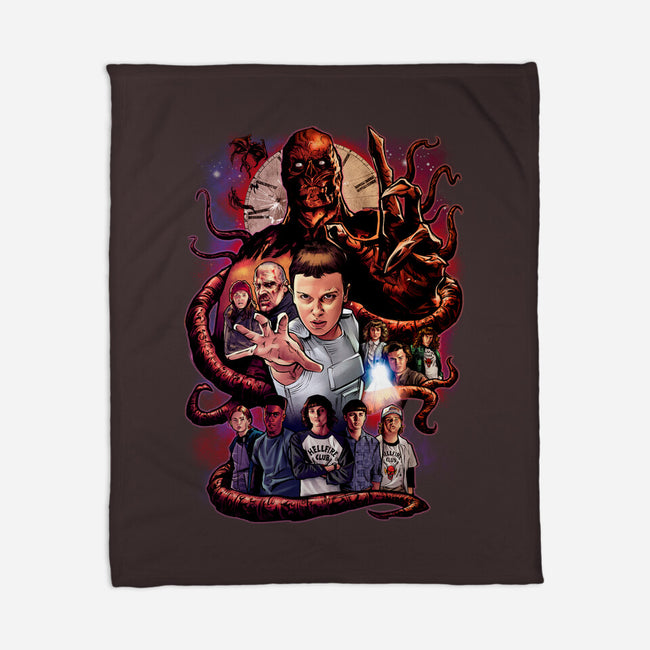 Inverted World-none fleece blanket-Conjura Geek