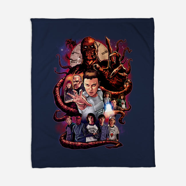 Inverted World-none fleece blanket-Conjura Geek