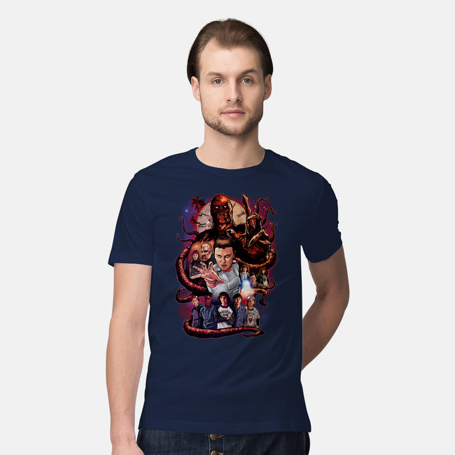 Inverted World-mens premium tee-Conjura Geek