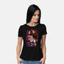 Inverted World-womens basic tee-Conjura Geek