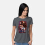 Inverted World-womens basic tee-Conjura Geek
