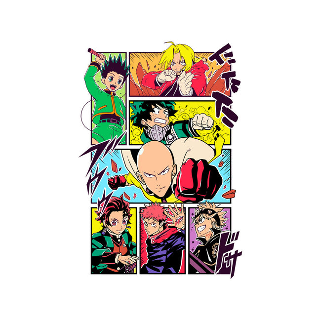Shonen Characters-unisex basic tee-Bellades