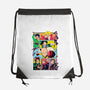 Shonen Characters-none drawstring bag-Bellades