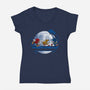 Fast Matata-womens v-neck tee-Andriu