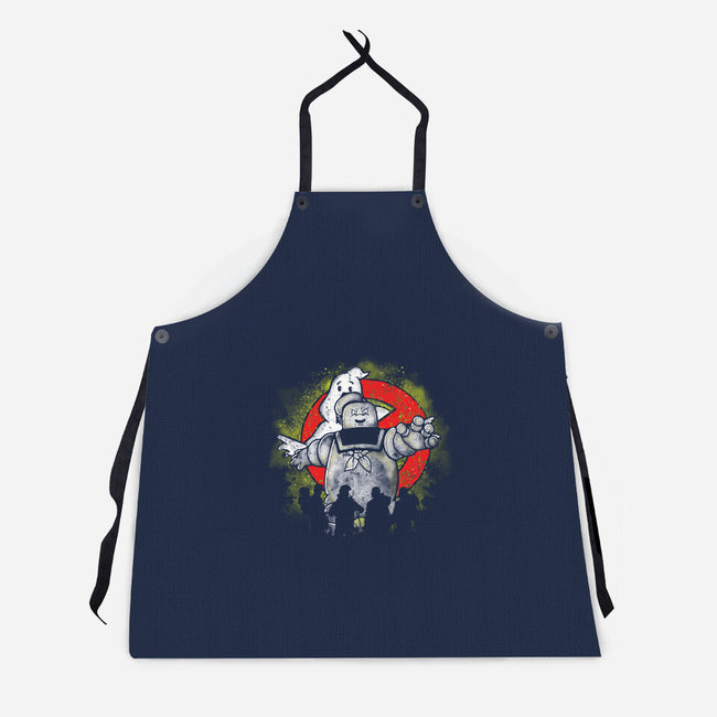 Mr Stay-Puft-unisex kitchen apron-turborat14