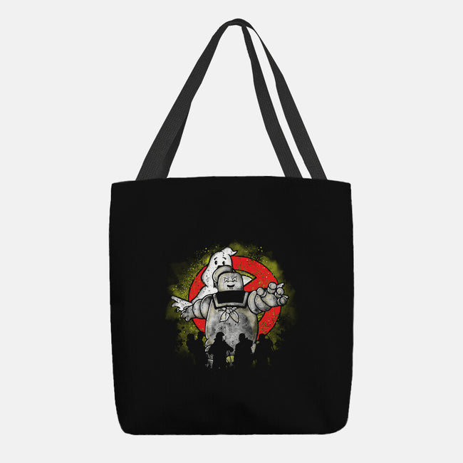 Mr Stay-Puft-none basic tote bag-turborat14