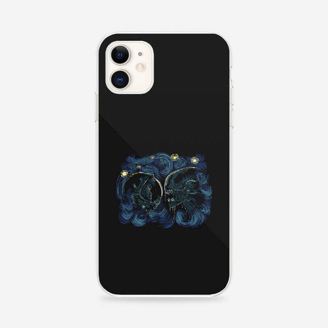Starry Alien-iphone snap phone case-zascanauta