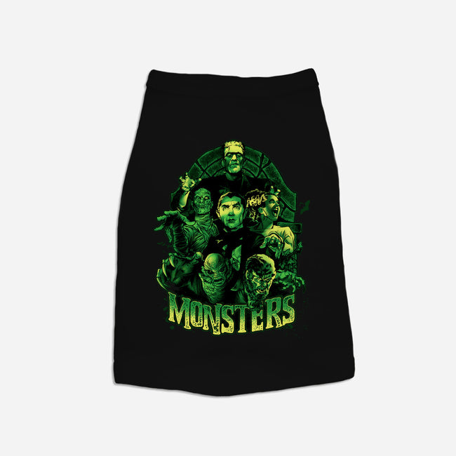 Monsters-dog basic pet tank-Conjura Geek