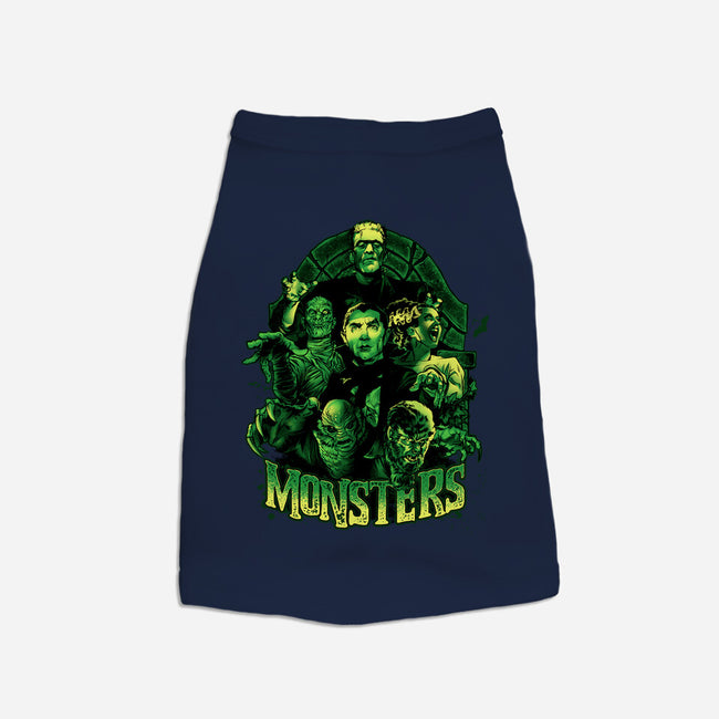 Monsters-dog basic pet tank-Conjura Geek