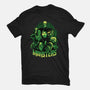 Monsters-womens fitted tee-Conjura Geek