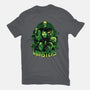 Monsters-womens fitted tee-Conjura Geek