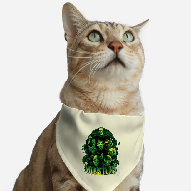 Monsters-cat adjustable pet collar-Conjura Geek