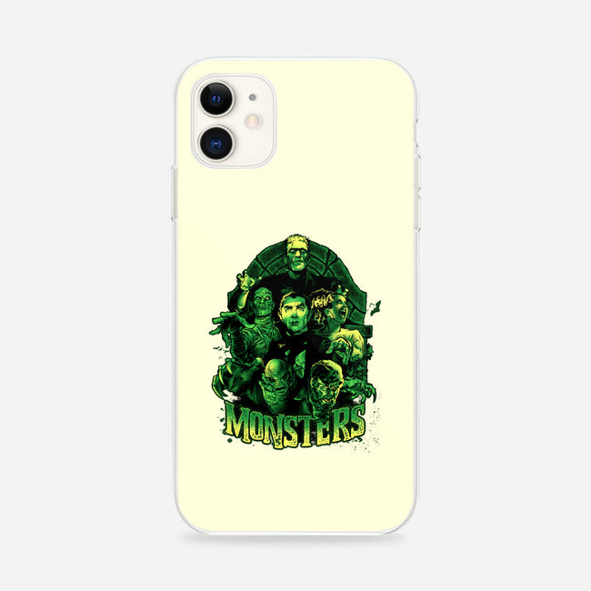 Monsters-iphone snap phone case-Conjura Geek