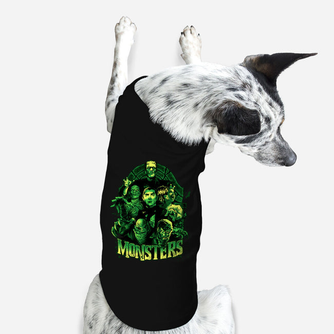 Monsters-dog basic pet tank-Conjura Geek