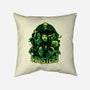 Monsters-none removable cover w insert throw pillow-Conjura Geek