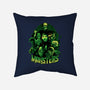 Monsters-none removable cover w insert throw pillow-Conjura Geek