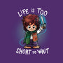 Short Life-none glossy sticker-Vallina84