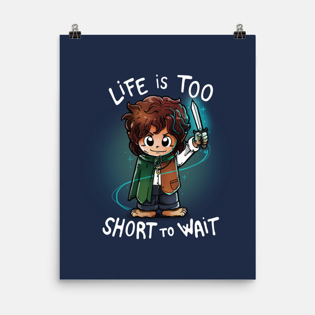 Short Life-none matte poster-Vallina84