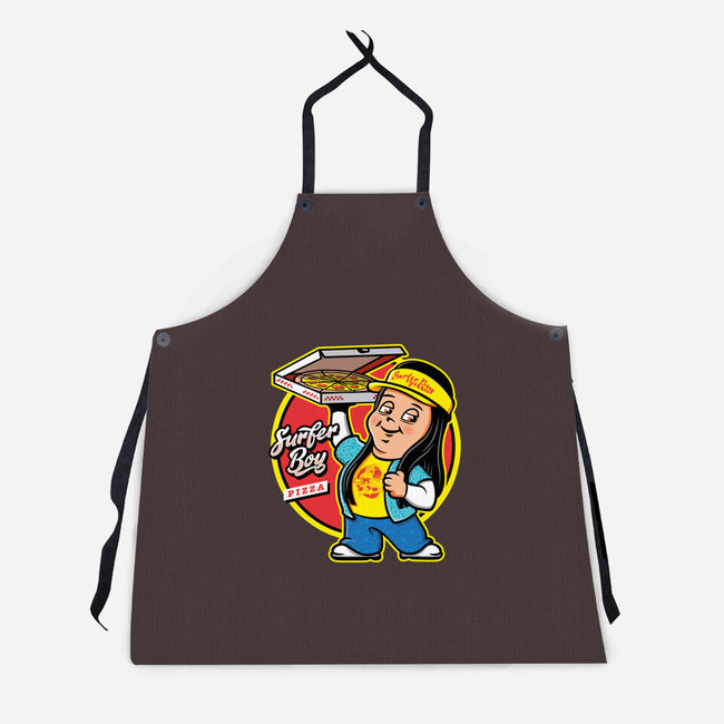 Pizza Boy-unisex kitchen apron-Olipop