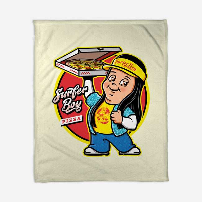 Pizza Boy-none fleece blanket-Olipop