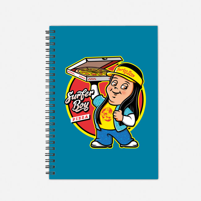 Pizza Boy-none dot grid notebook-Olipop