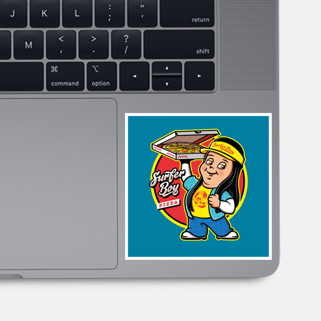 Pizza Boy-none glossy sticker-Olipop